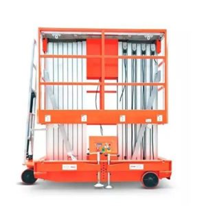 Подъемник мачтовый телескопический 200 кг 12 м TOR GTWY12-200S AC 220V 2-мачтовый (от сети) (G)